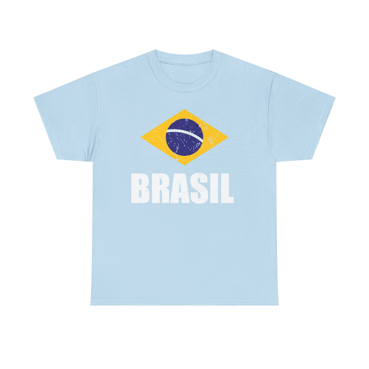 Brazil Brasilien Wappen Flagge Sport Fan Fußball Geschenkidee - Unisex T-Shirt