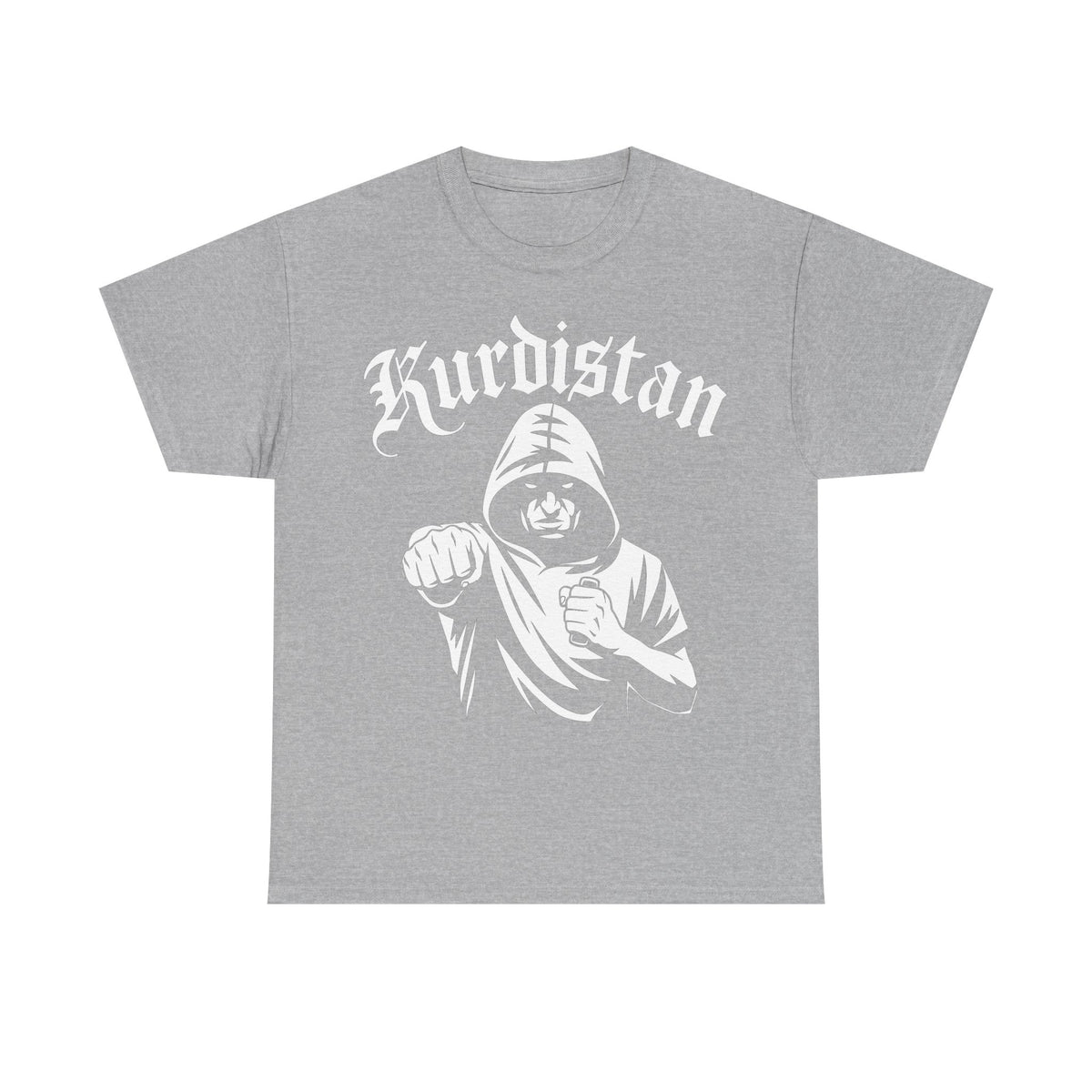 Camiseta unisex con escudo, bandera y regalo para los aficionados del Kurdistán: Azadi, patria