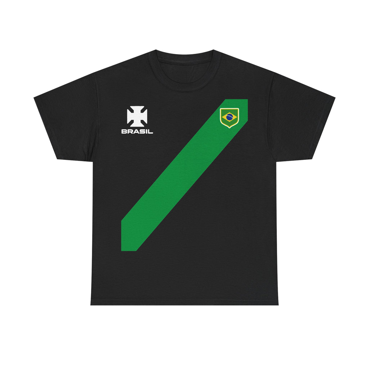 Brazil Brasilien Wappen Flagge Sport Fan Fußball Geschenkidee - Unisex T-Shirt