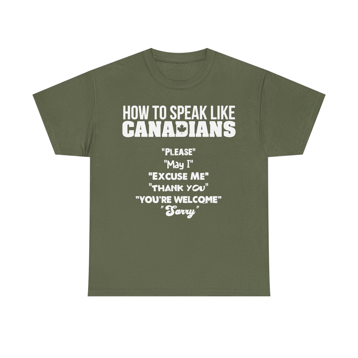 Canada Kanada Wappen Flagge Fan Sport Fußball Geschenkidee - Unisey T-Shirt