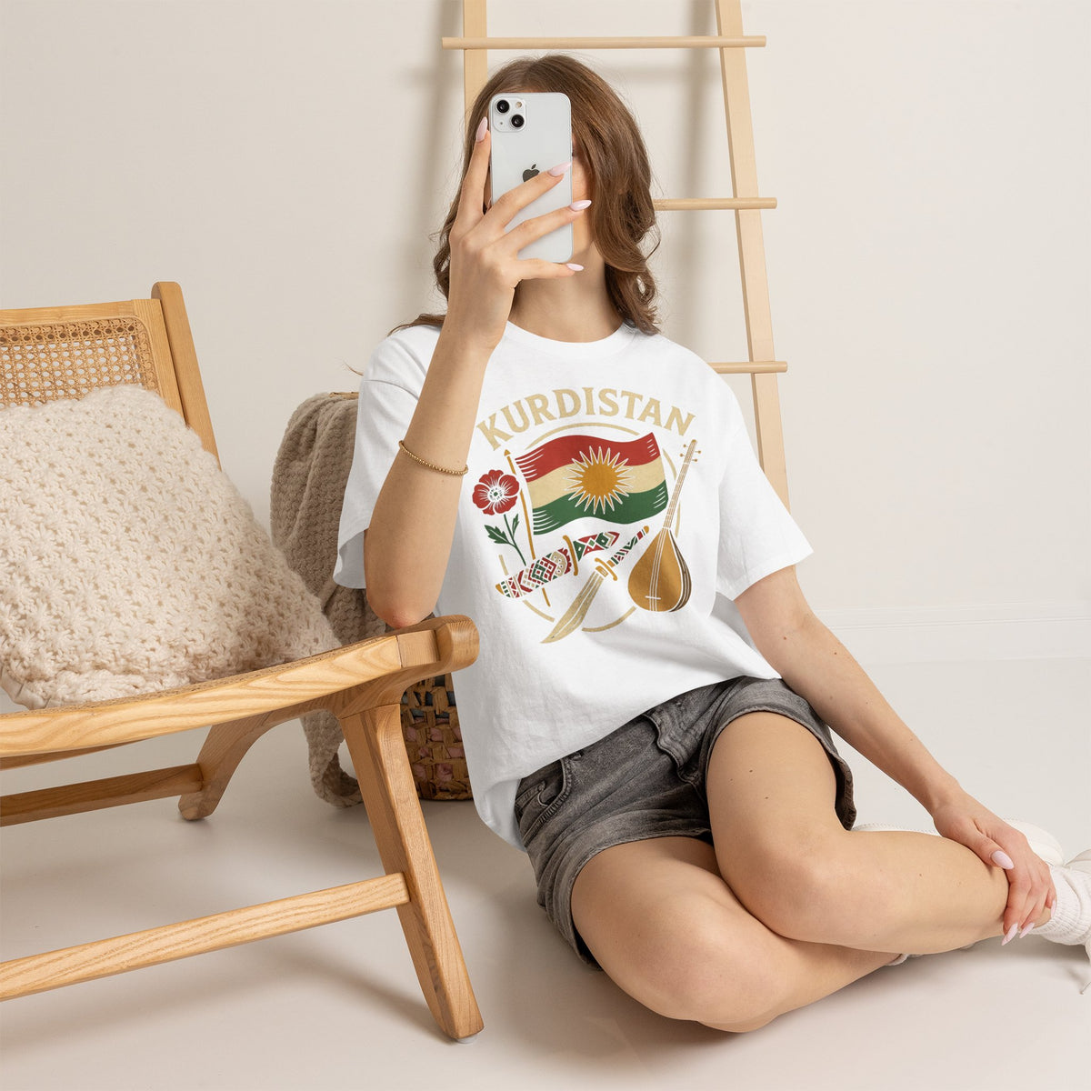 Kurdistan Heimat Flagge Azadi Newroz - Unisex T-shirt