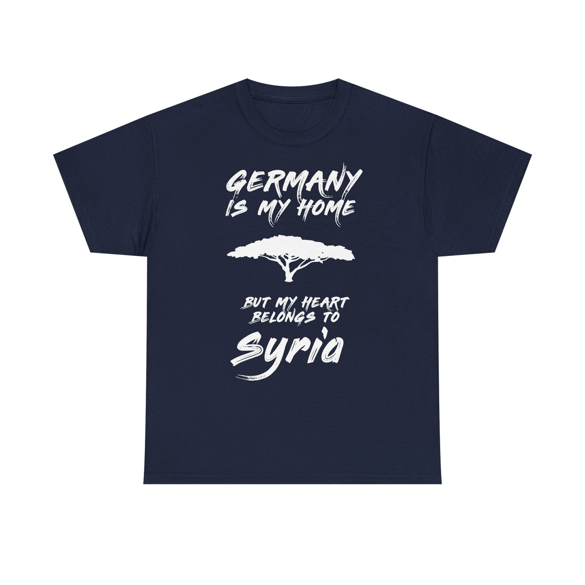 Syria Syrien Wappen Flagge Heimat Sport Fan Geschenkidee - Unisex T-Shirt