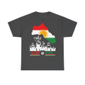 Kurdistan Azadi Wappen Flagge Heimat Newroz Geschenk - Unisex T-Shirt