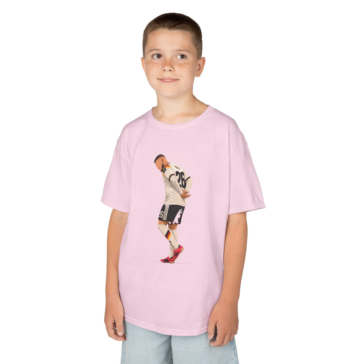 D. Undav Kurdistan Germany Jubel Fußball Fan - Unisex Kinder & Jugendliche T-Shirt