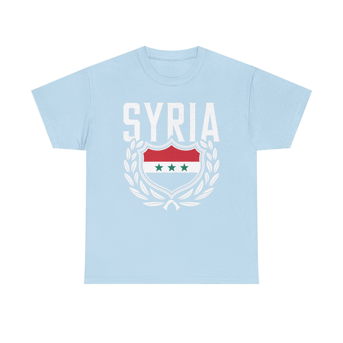 Syria Syrien Hooligan Wappen Flagge Heimat Sport Fußball Fan Geschenkidee - Unisex T-Shirt