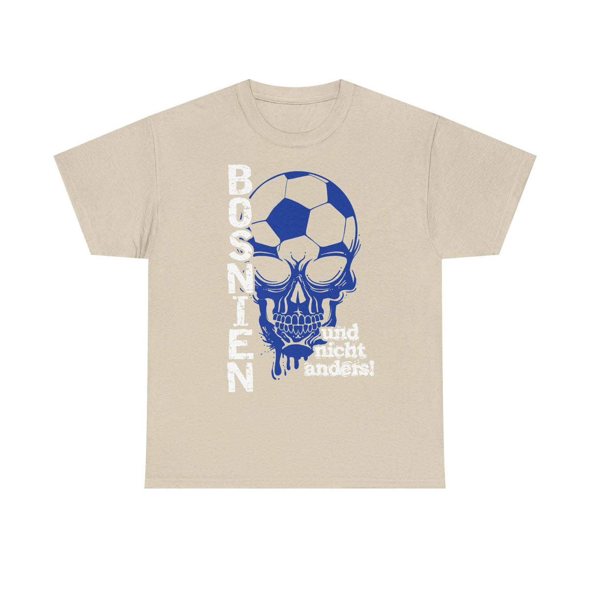 Bosnia Wappen Flagge Stolz Heimat Fußball fan Geschenkidee - Unisex T-Shirt