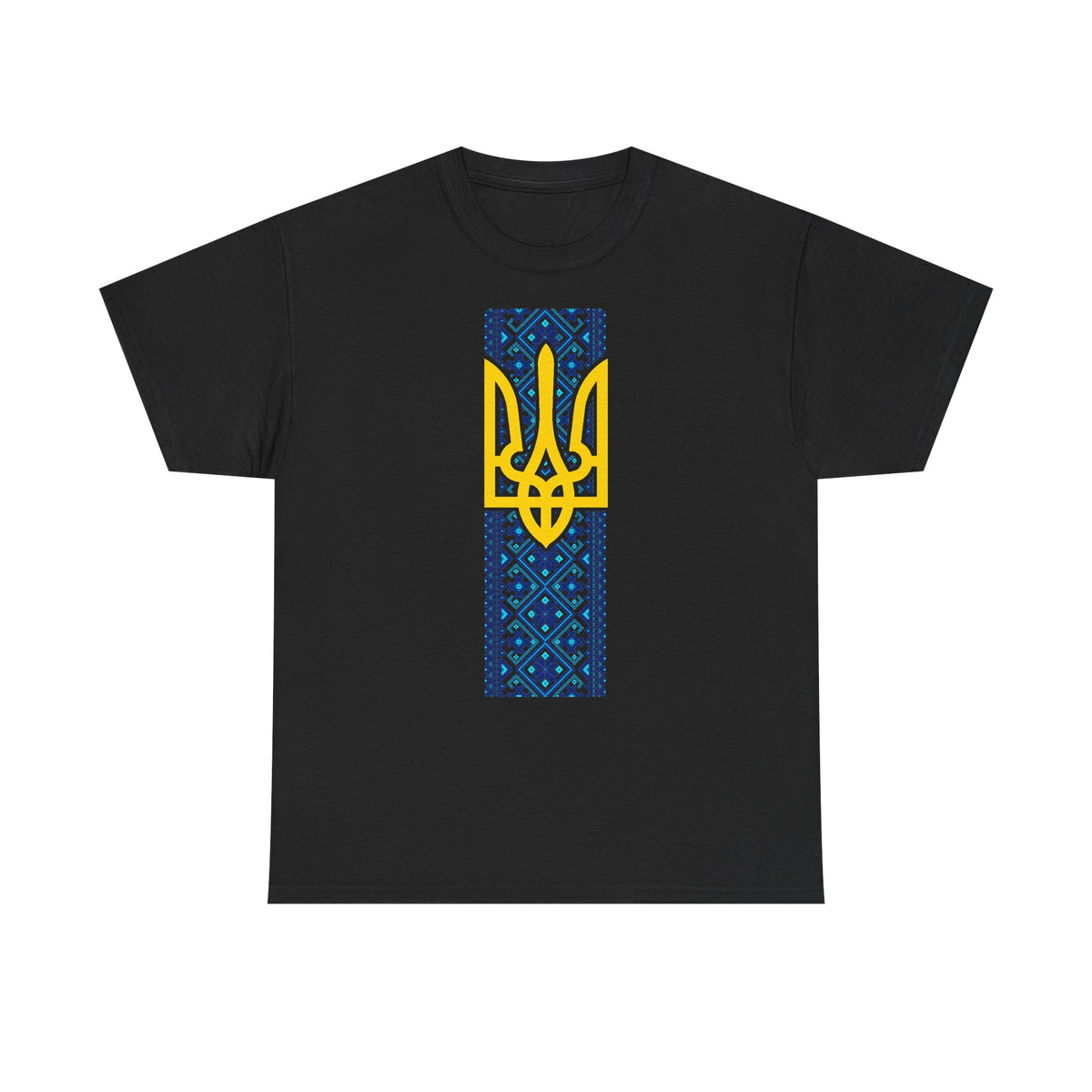 Bandiera e stemma dell'Ucraina Idea regalo Sport Tifoso Moda Vintage - T-shirt unisex