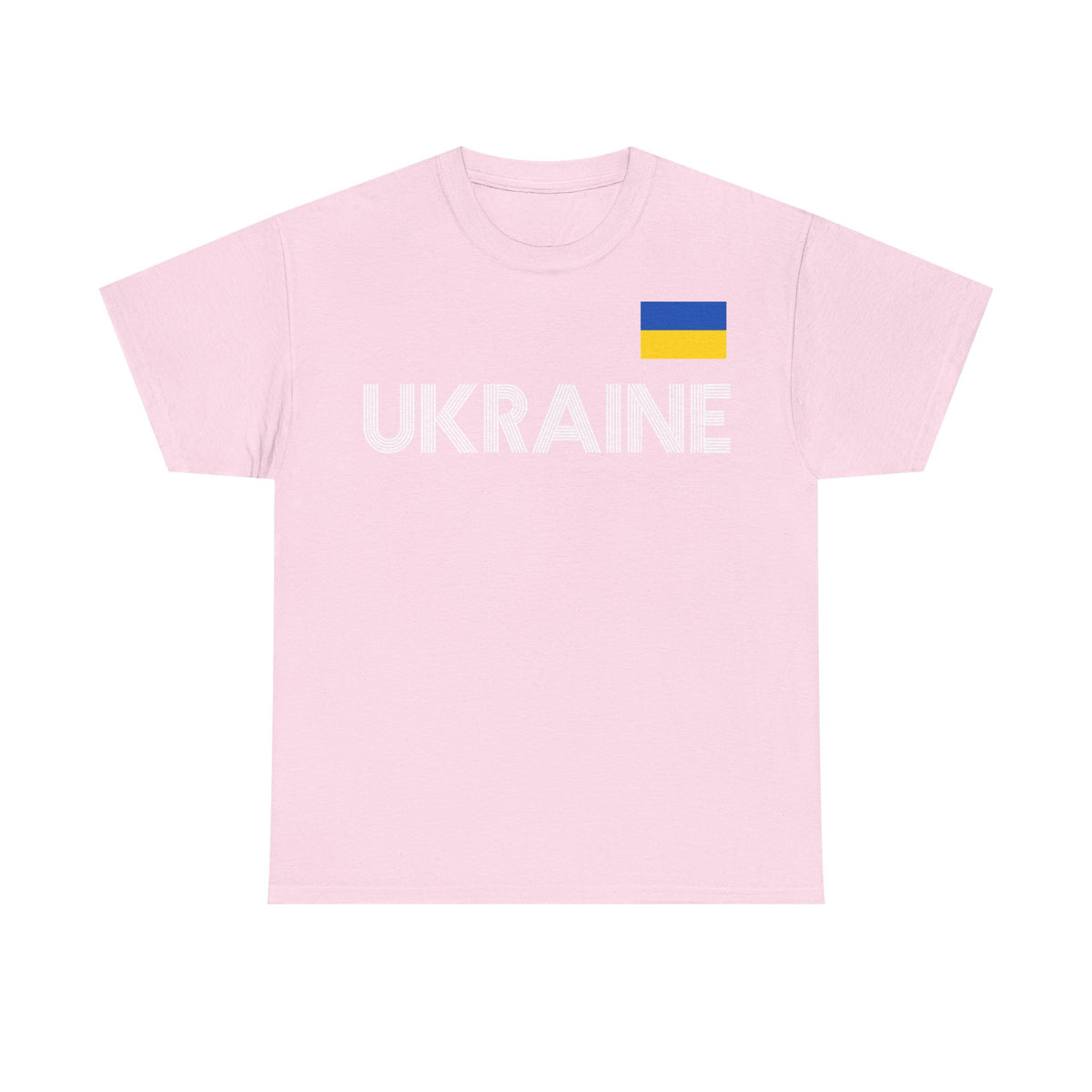 Bandera de Ucrania escudo idea de regalo afición al deporte moda vintage - Camiseta unisex