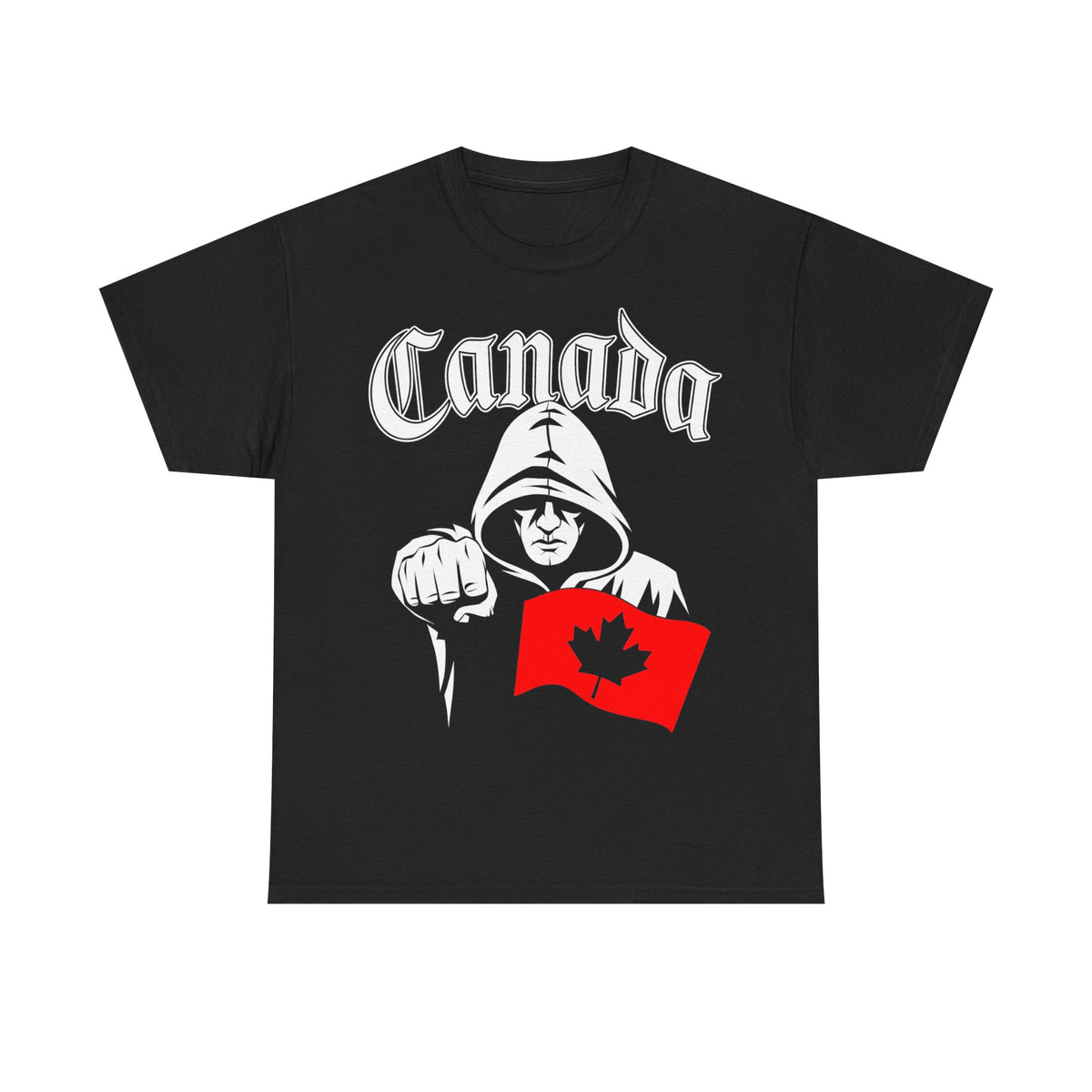 Canada Kanada Hooligan Wappen Flagge Fan Sport Fußball Geschenkidee - Unisey T-Shirt