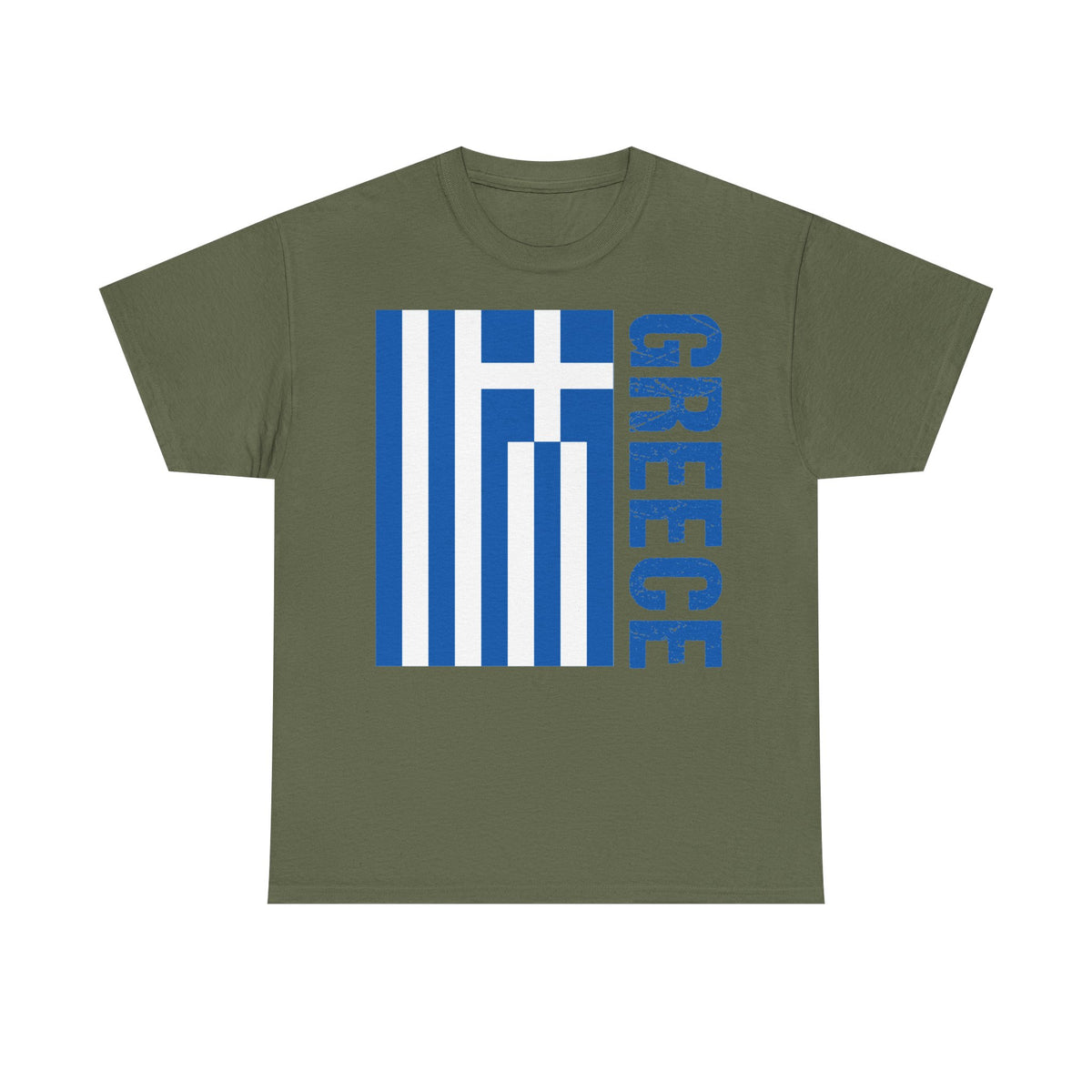 Grecia Grecia Bandera Escudo Patria Fútbol Deporte Aficionado Idea de regalo - Camiseta unisex