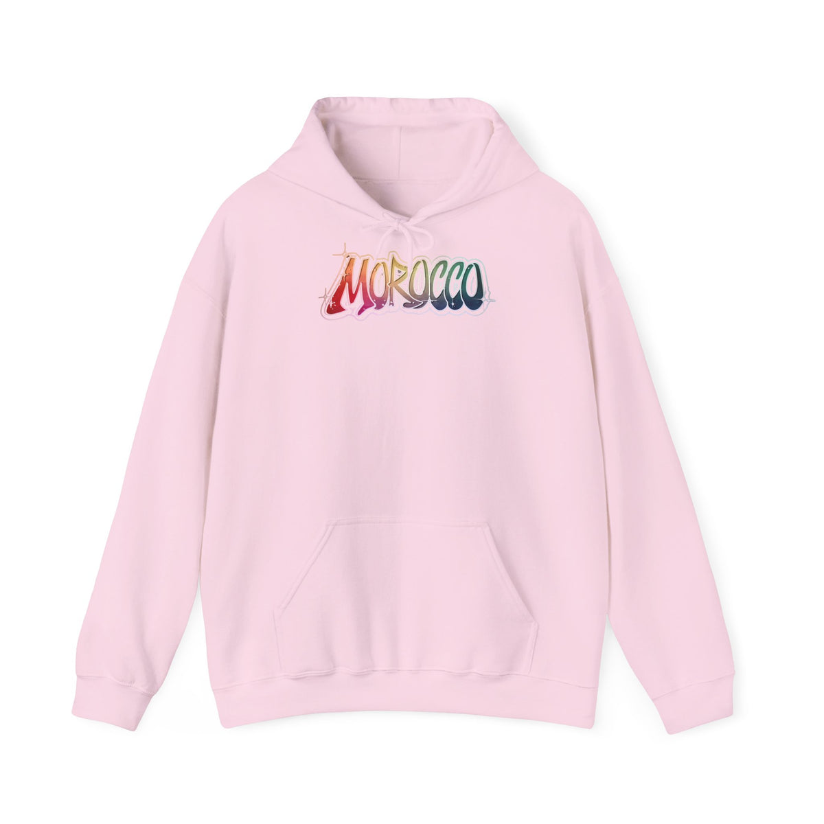 Stemma del Marocco Bandiera del Marocco Orgoglio Tifoso di calcio Sport Idea regalo - Felpa con cappuccio unisex