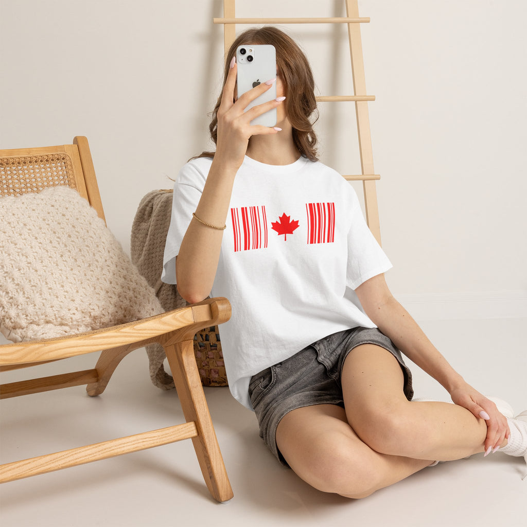 Canada Kanada Wappen Flagge Fan Sport Fußball Geschenkidee - Unisey T-Shirt