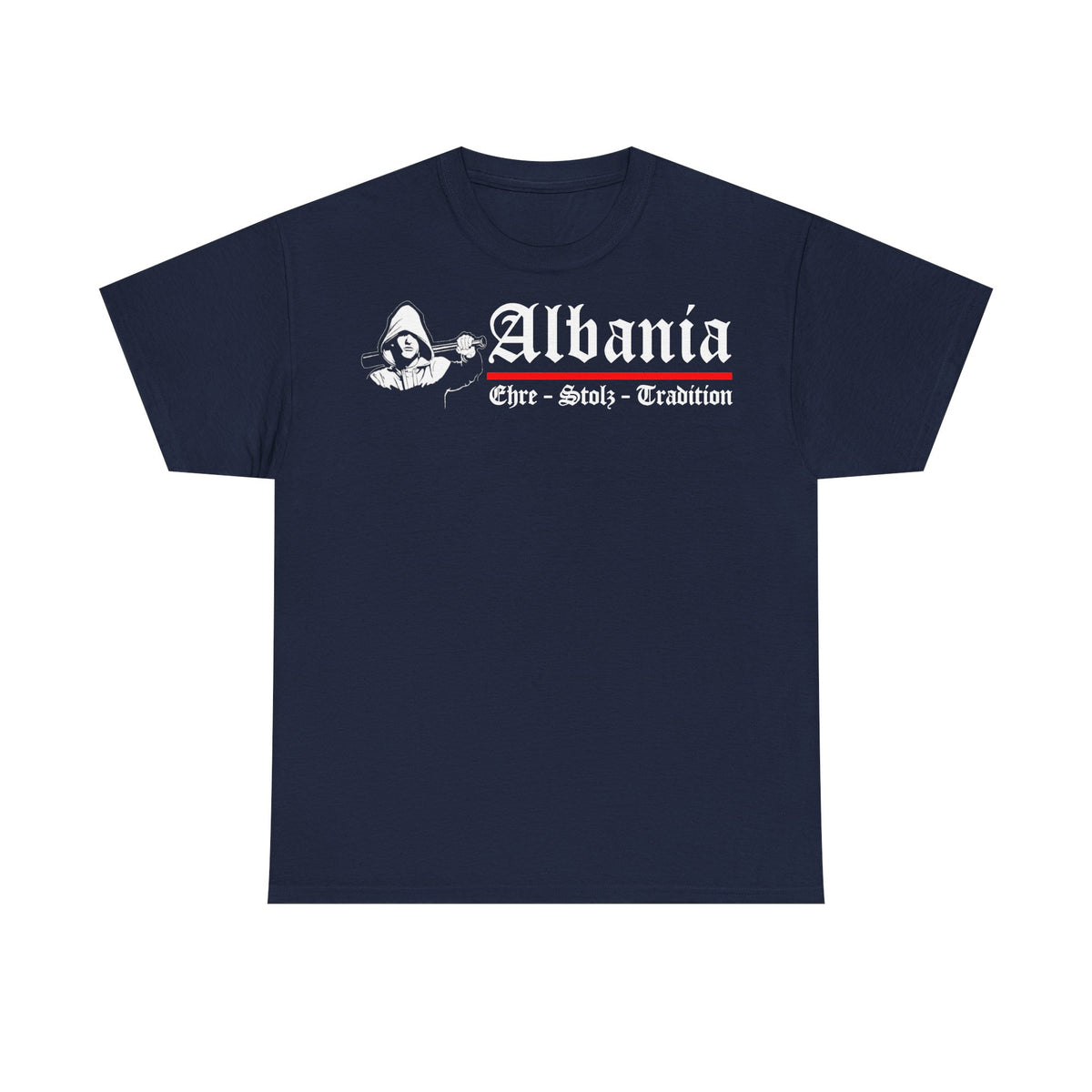 Camiseta unisex de Albania, escudo albanés, bandera, águila, fútbol, aficionado, deporte