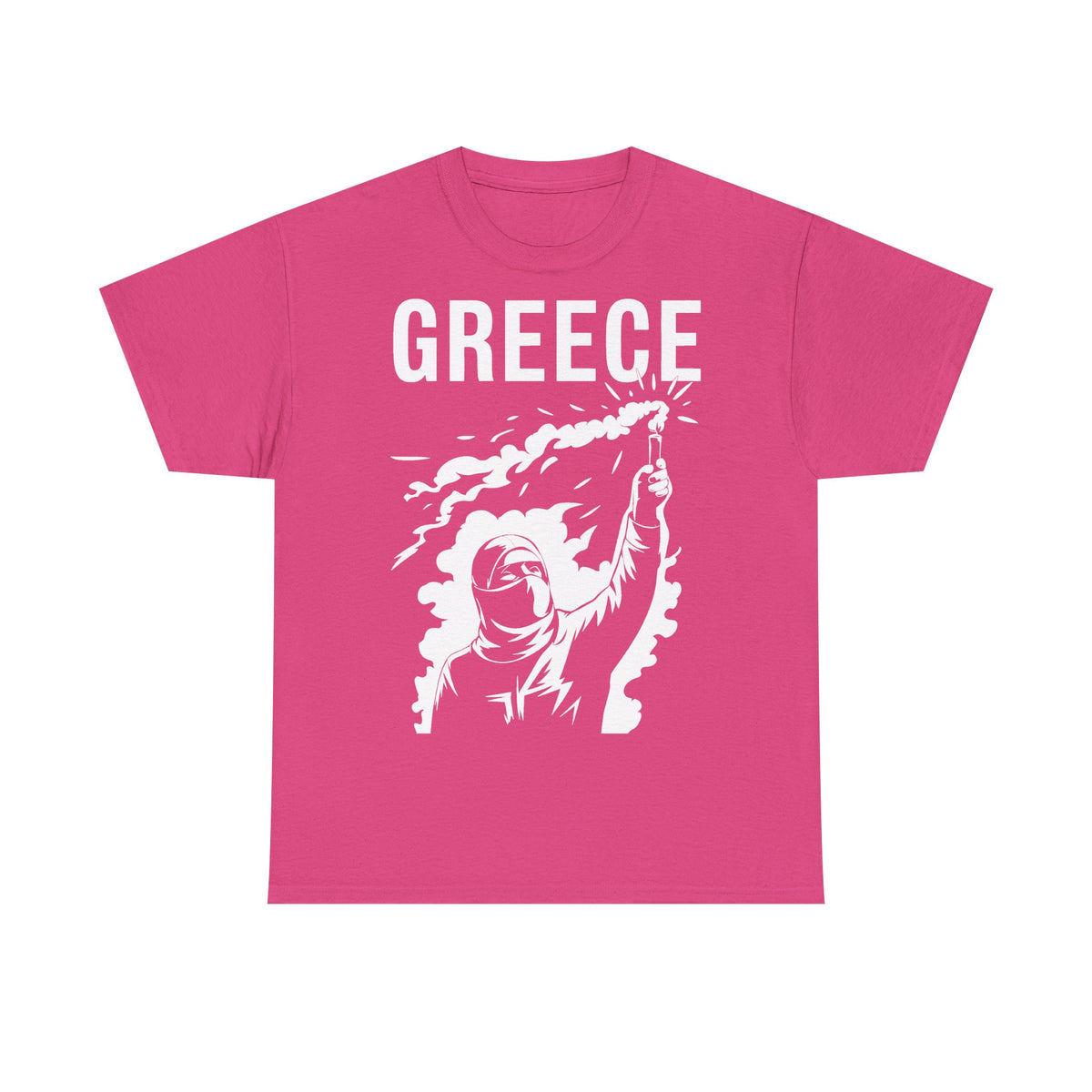 Greece Griechenland Hooligan Flagge Wappen Heimat Fußball Sport Fan Geschenkidee - Unisex T-Shirt