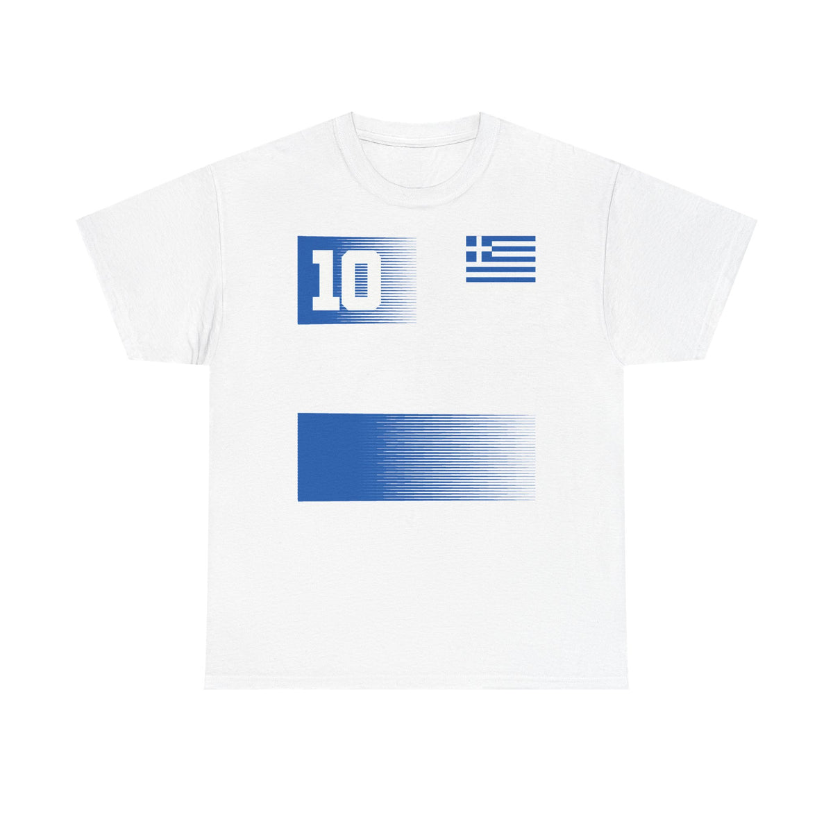 Grecia Grecia Bandera Escudo Patria Fútbol Deporte Aficionado Idea de regalo - Camiseta unisex