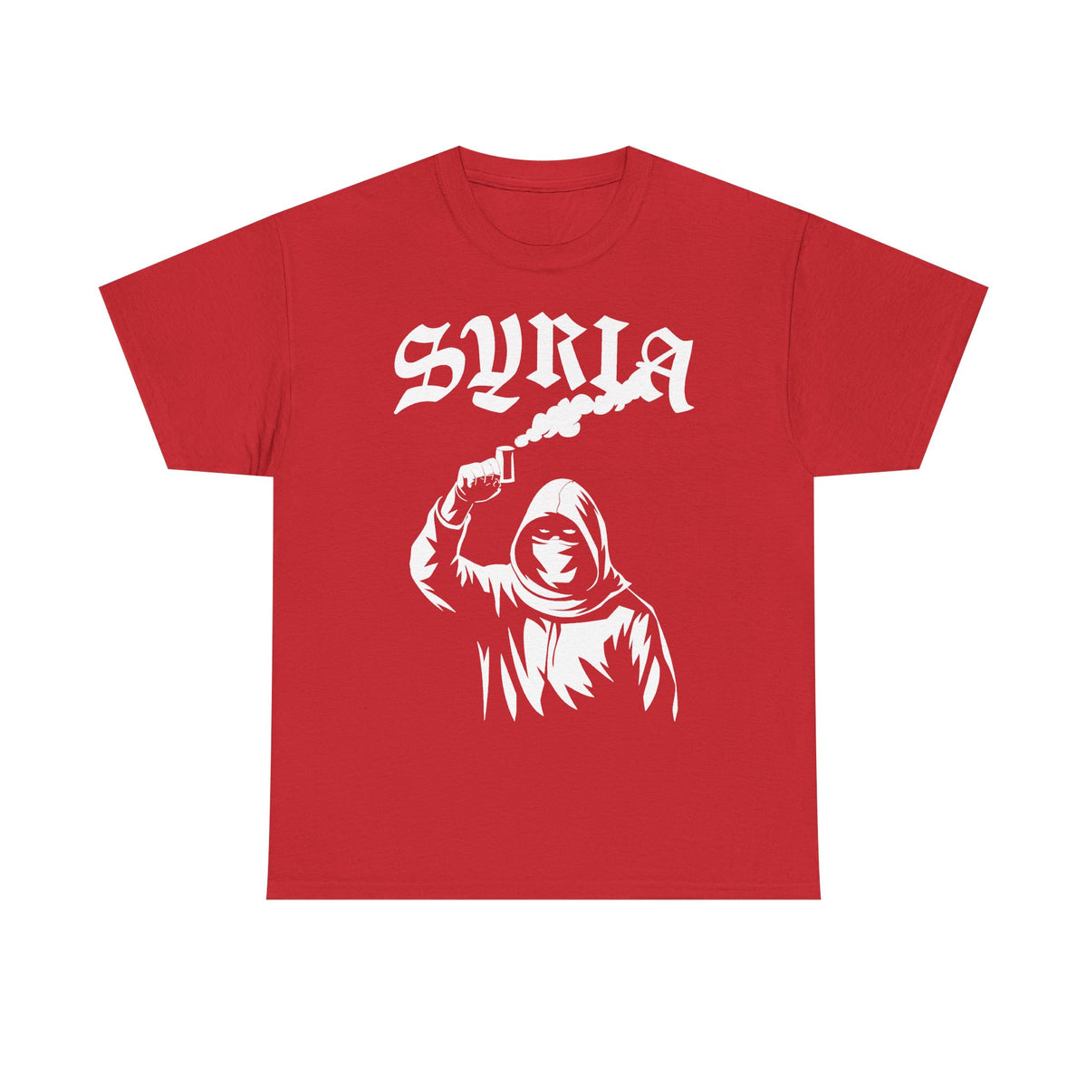 Syria Syrien Hooligan Wappen Flagge Heimat Sport Fußball Fan Geschenkidee - Unisex T-Shirt