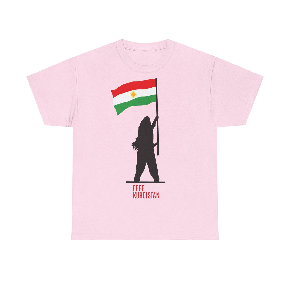 Kurdistan AZADI Flagge Heimat - Unisex T-Shirt