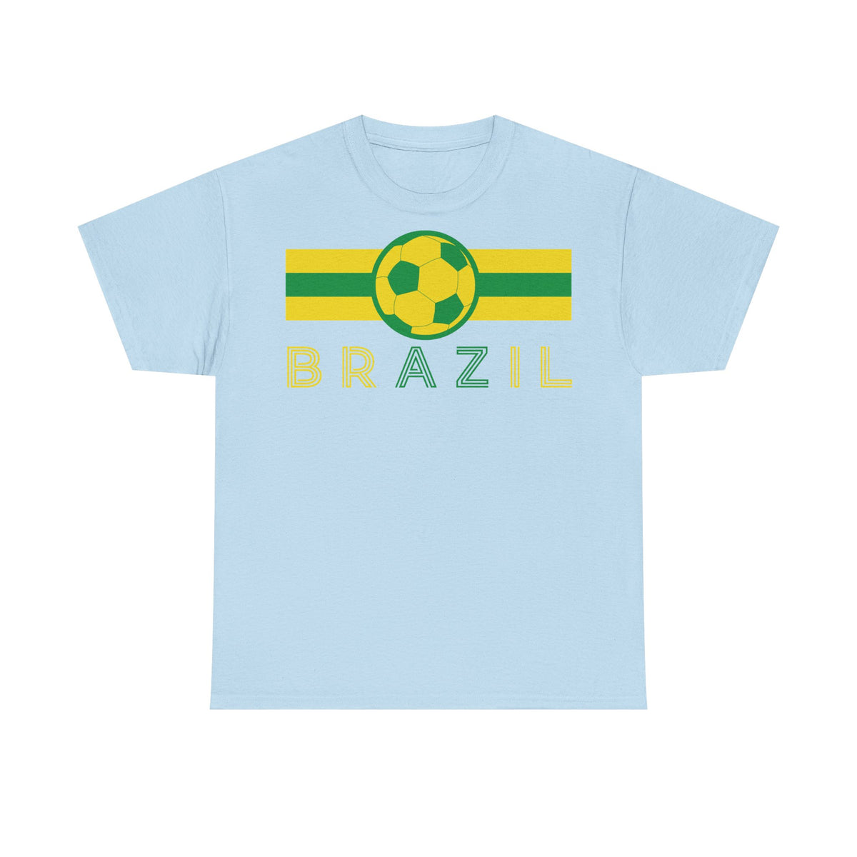 Brazil Brasilien Wappen Flagge Sport Fan Fußball Geschenkidee - Unisex T-Shirt