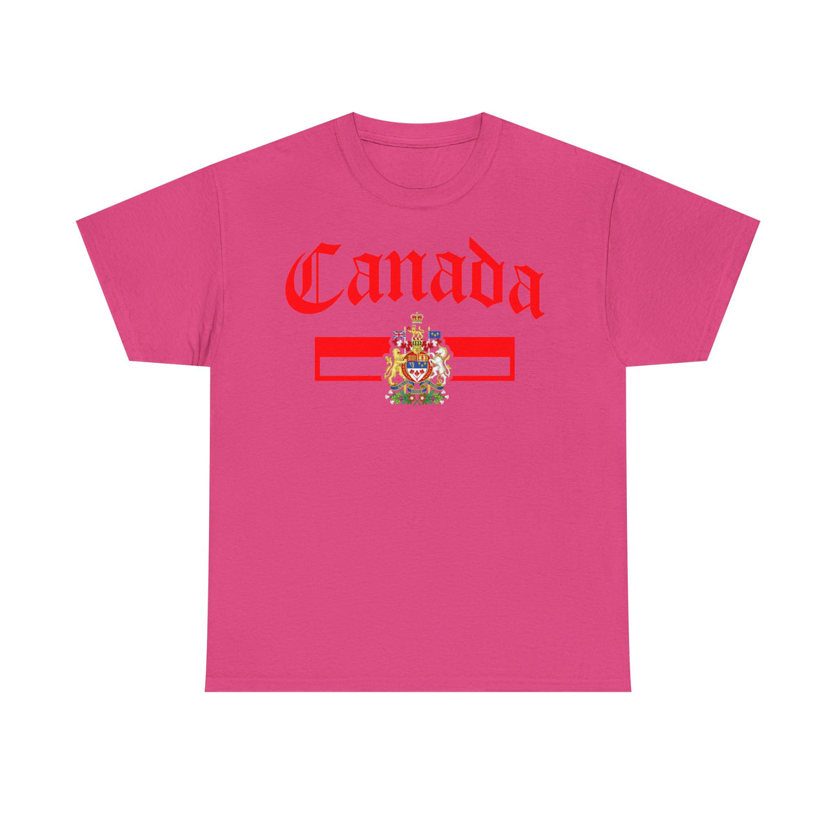 Canada Kanada Wappen Flagge Fan Sport Fußball Geschenkidee - Unisey T-Shirt
