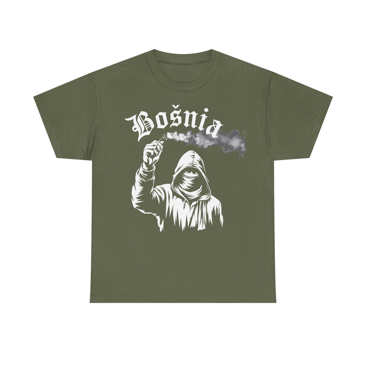 Bosnia escudo bandera orgullo patria aficionado al fútbol idea de regalo - Camiseta unisex