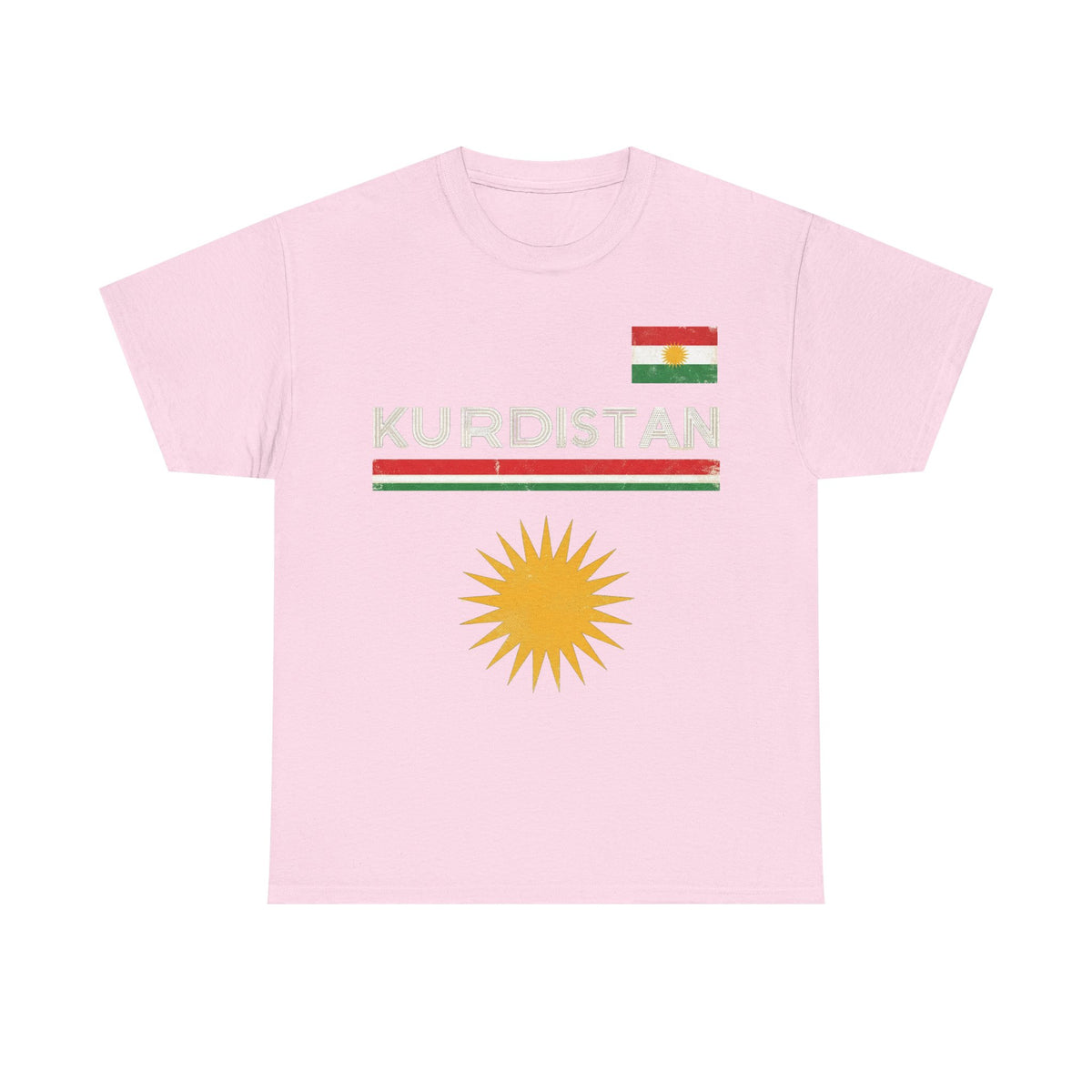 Kurdistan Sonne Street Urban Geschenkidee - Unisex T-Shirt