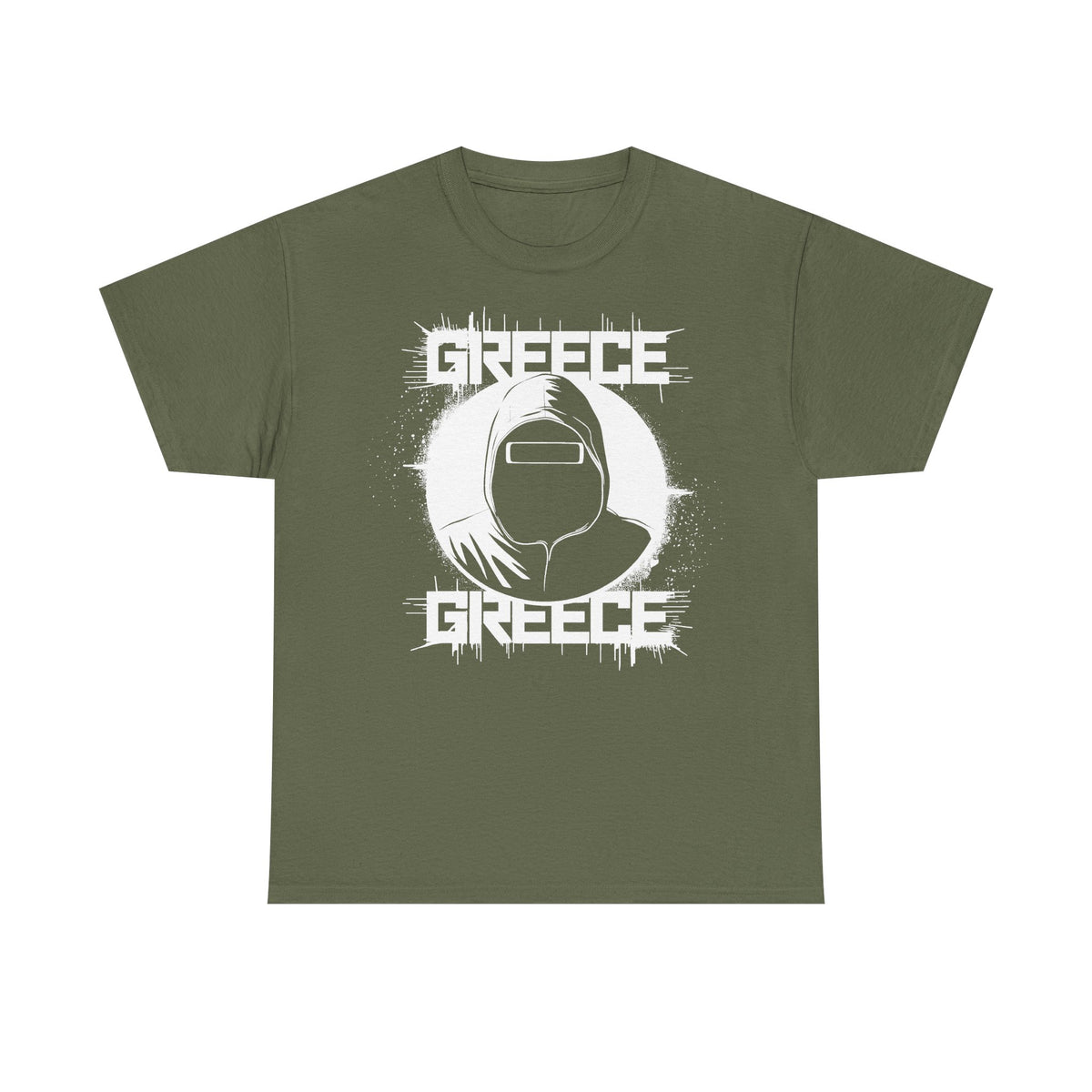 Grecia Grecia hooligan bandera escudo patria fútbol deporte aficionado idea de regalo - camiseta unisex