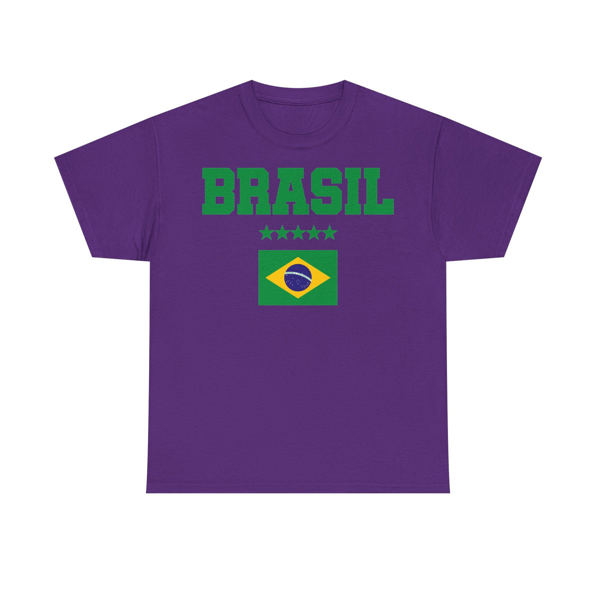 Brazil Brasilien Wappen Flagge Sport Fan Fußball Geschenkidee - Unisex T-Shirt