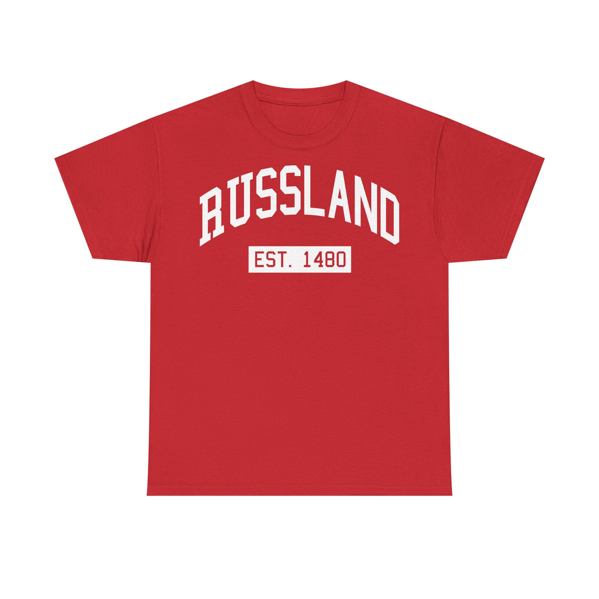 Rusia Rusia Moscú águila bandera escudo regalo deporte aficionado moda - Camiseta unisex