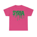 Syria Syrien Wappen Flagge Heimat Sport Fan Geschenkidee - Unisex T-Shirt