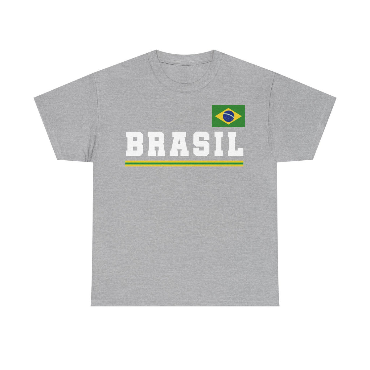 Brazil Brasilien Wappen Flagge Sport Fan Fußball Geschenkidee - Unisex T-Shirt