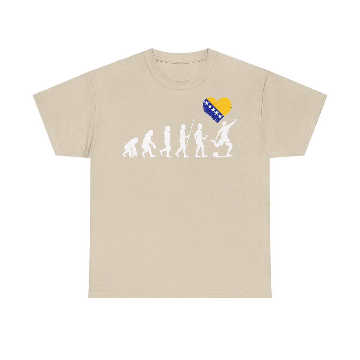 Bosnia escudo bandera orgullo patria aficionado al fútbol idea de regalo - Camiseta unisex