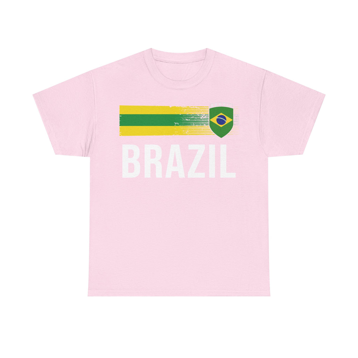 Brazil Brasilien Wappen Flagge Sport Fan Fußball Geschenkidee - Unisex T-Shirt