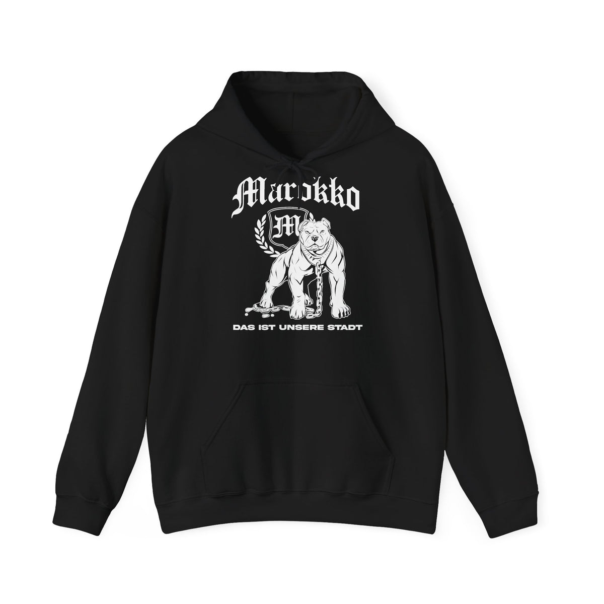 Stemma del Marocco Bandiera del Marocco Orgoglio Tifoso di calcio Sport Idea regalo - Felpa con cappuccio unisex