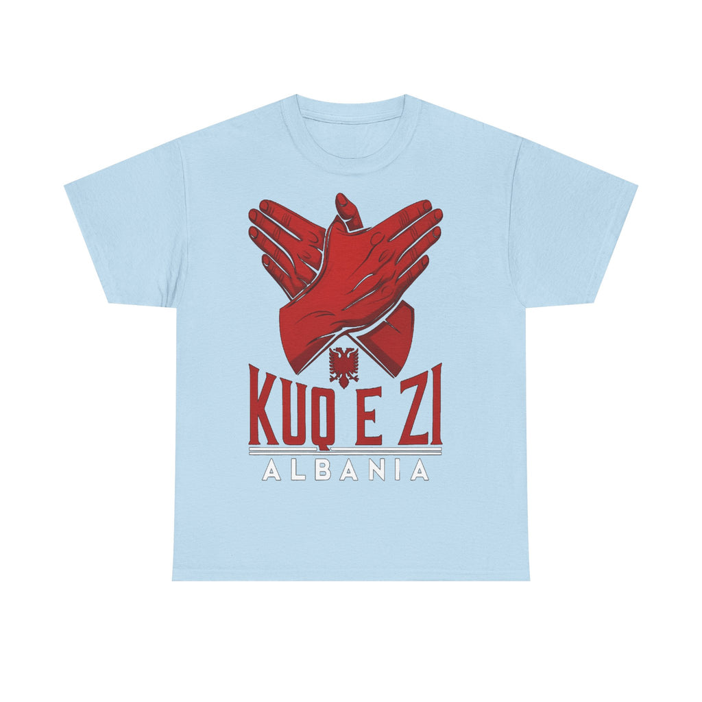 Albania KUQ E ZI Adler Move Flagge - Unisex T-Shirt