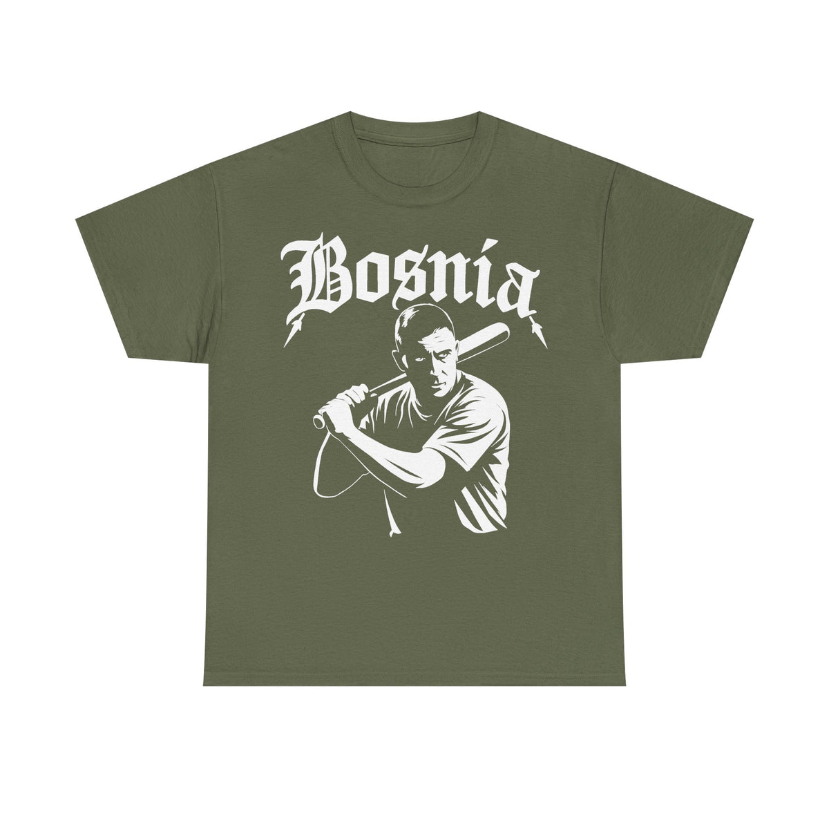 Bosnia escudo bandera orgullo patria aficionado al fútbol idea de regalo - Camiseta unisex