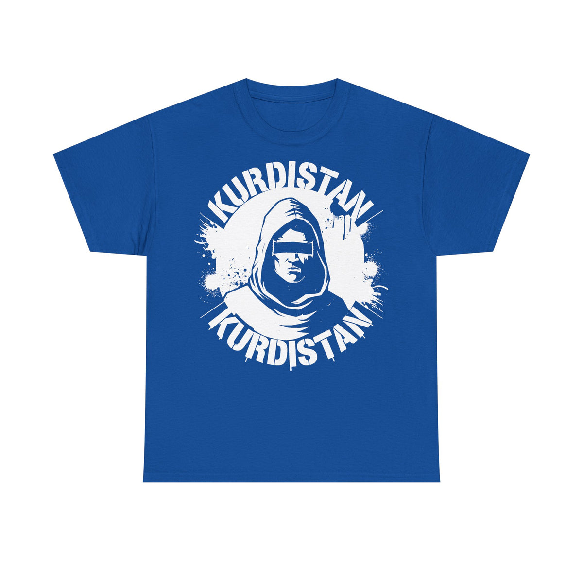Camiseta unisex con escudo, bandera y regalo para los aficionados del Kurdistán: Azadi, patria