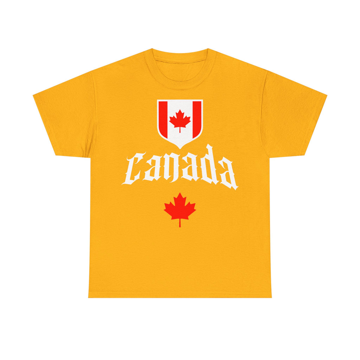 Canada Kanada Wappen Flagge Fan Sport Fußball Geschenkidee - Unisey T-Shirt