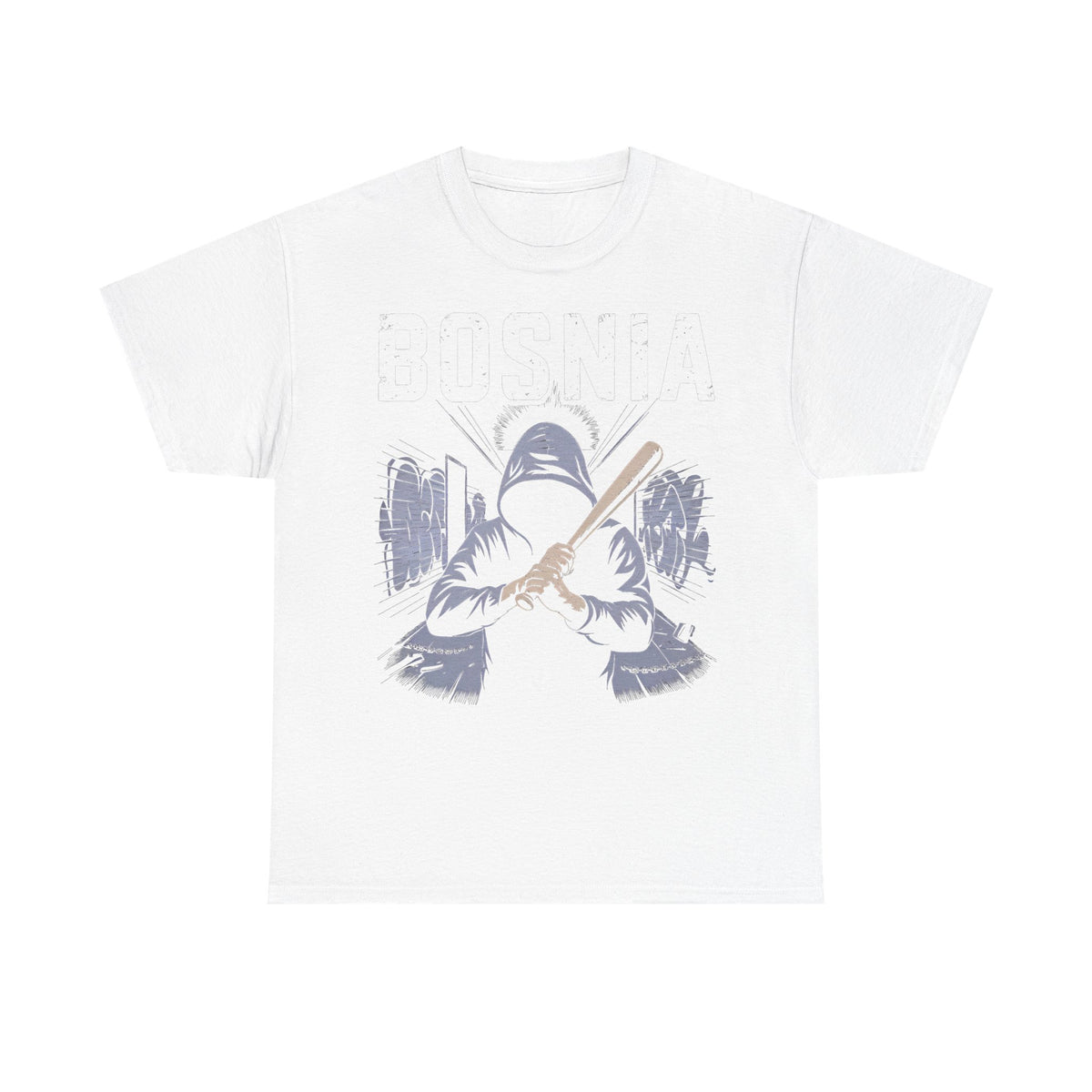 Bosnia escudo bandera orgullo patria aficionado al fútbol idea de regalo - Camiseta unisex