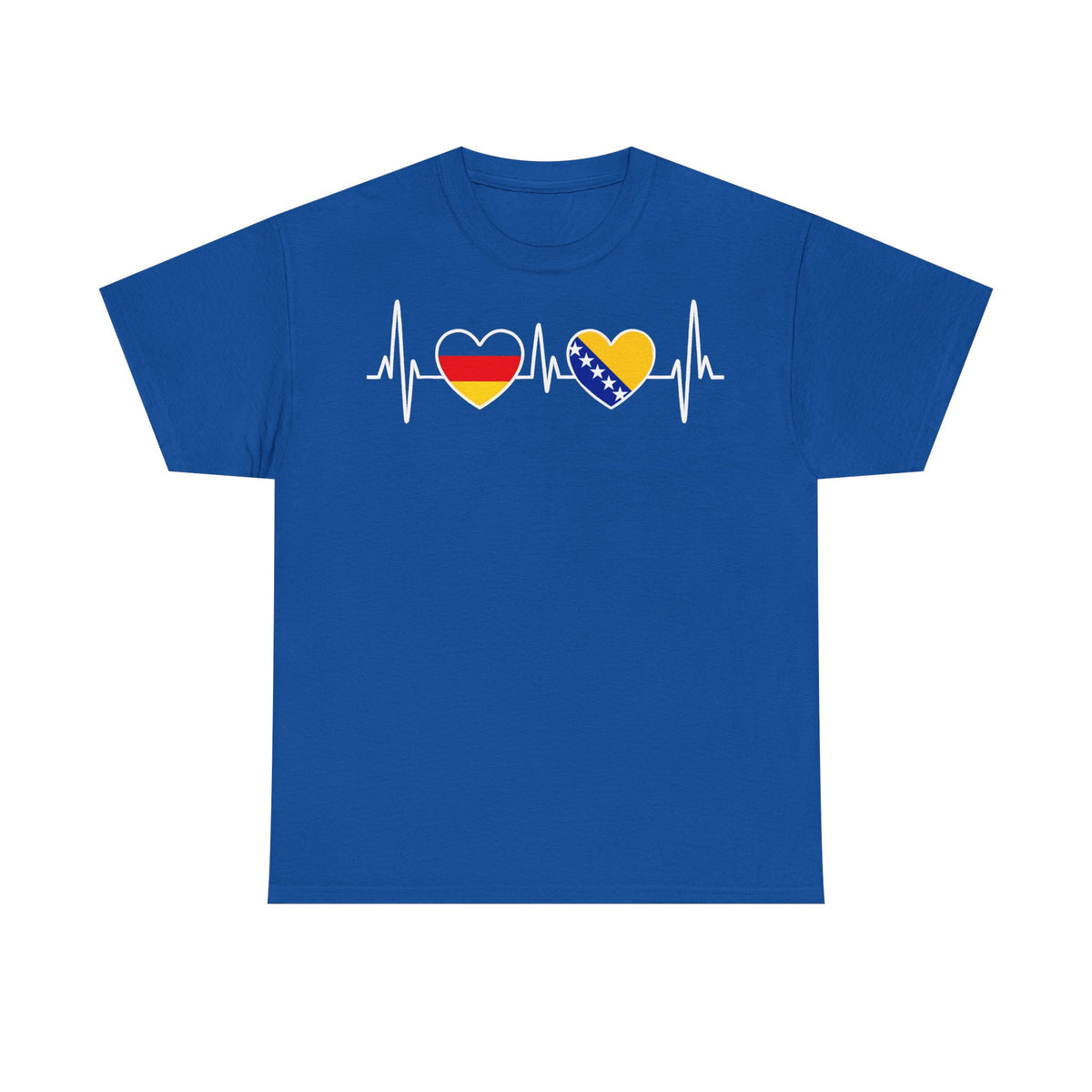 Bosnia Wappen Flagge Stolz Heimat Fußball fan Geschenkidee - Unisex T-Shirt