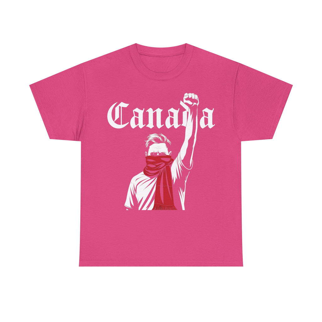 Canada Kanada Hooligan Wappen Flagge Fan Sport Fußball Geschenkidee - Unisey T-Shirt
