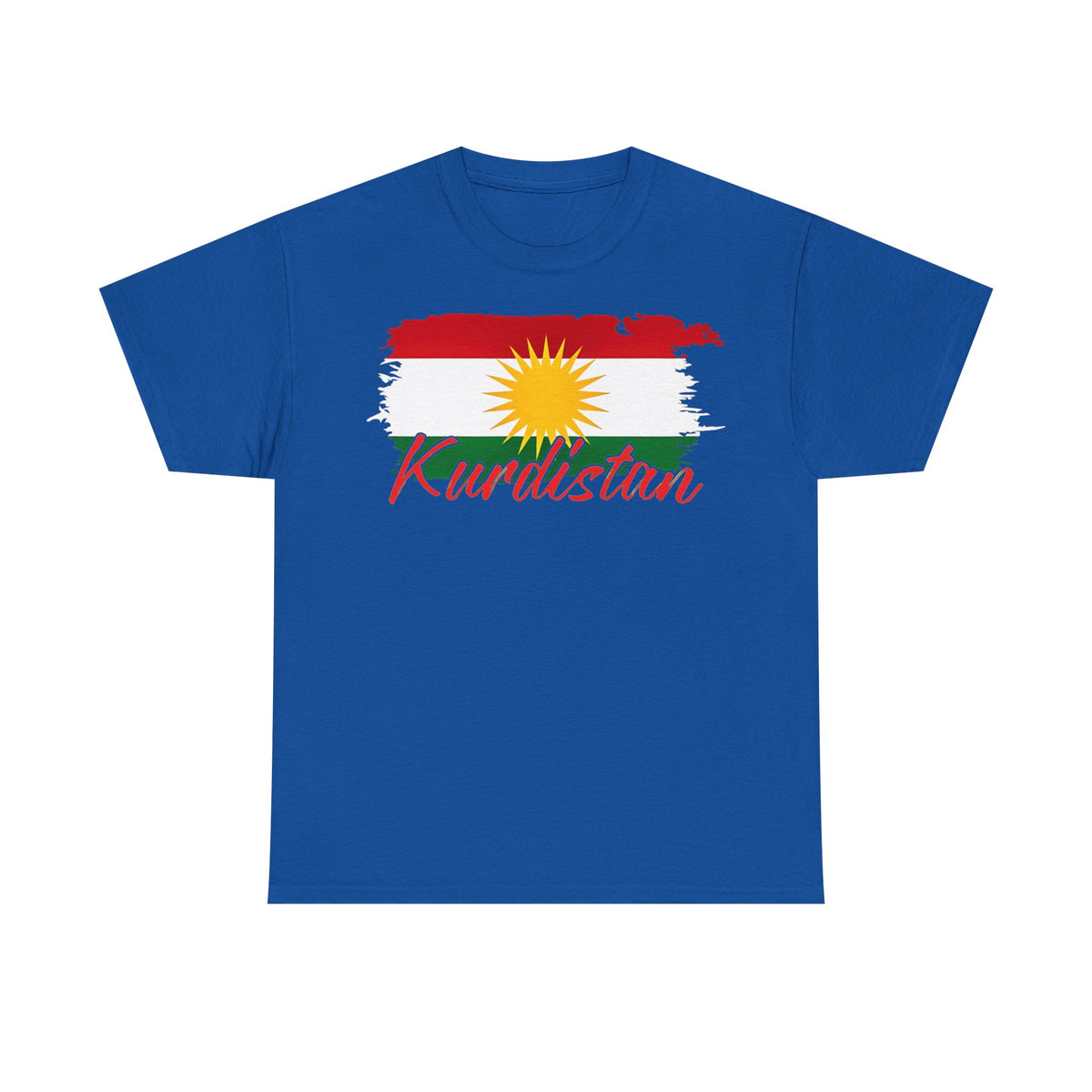 Kurdistán Azadi Escudo Bandera Patria Newroz Regalo - Camiseta unisex
