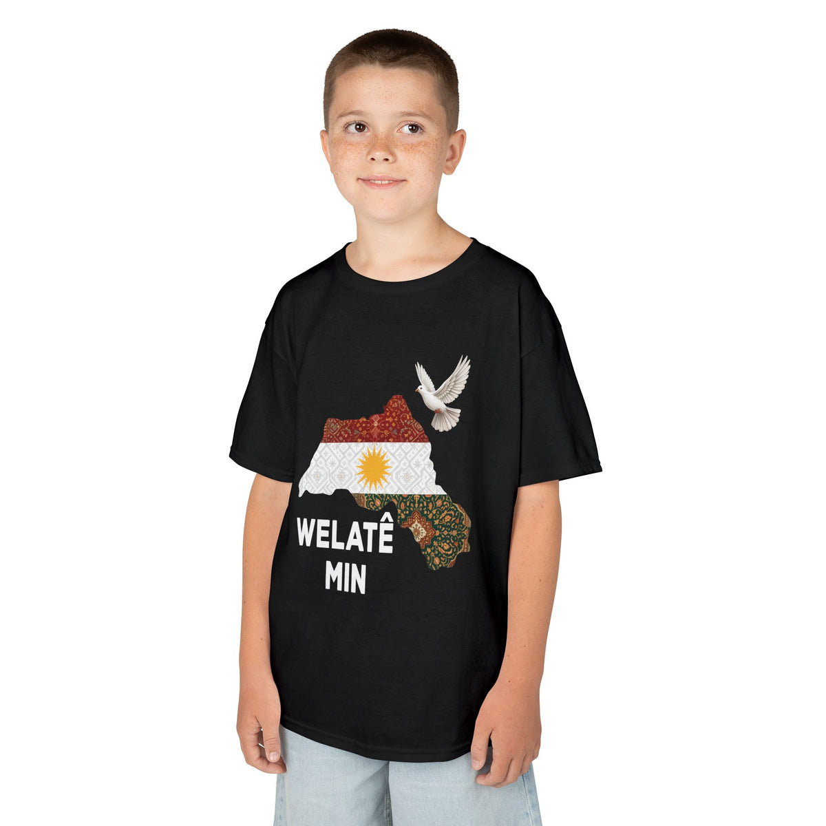 WELATE MIN KURDISTAN Azadi Nostalgie - Unisex Kinder & Jugendliche T-Shirt