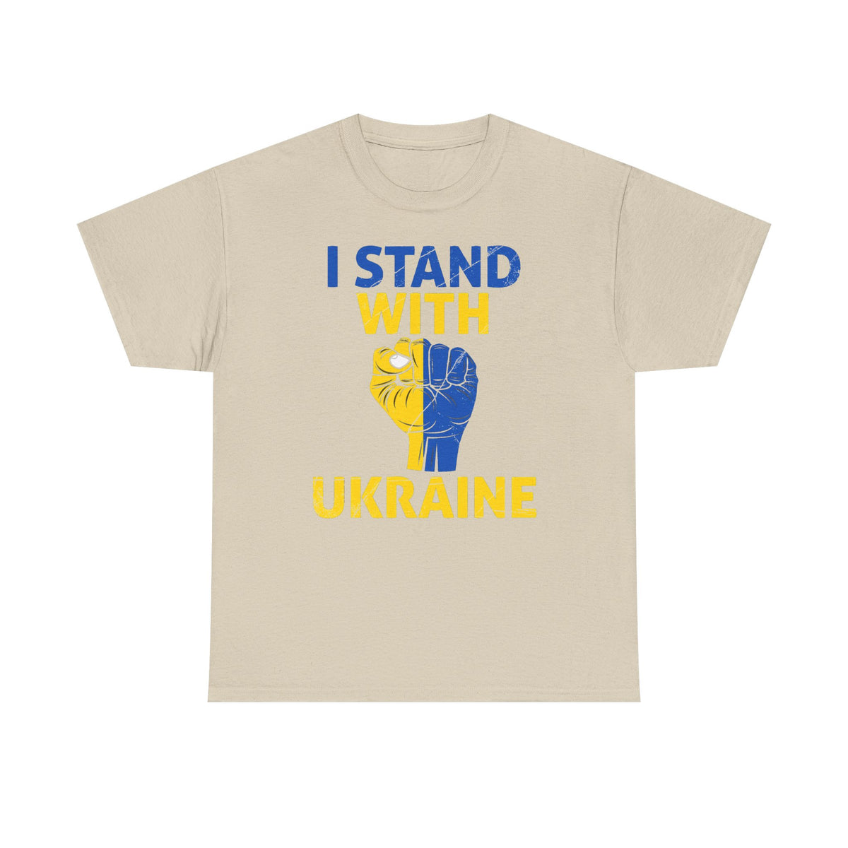 Bandiera e stemma dell'Ucraina Idea regalo Sport Tifoso Moda Vintage - T-shirt unisex