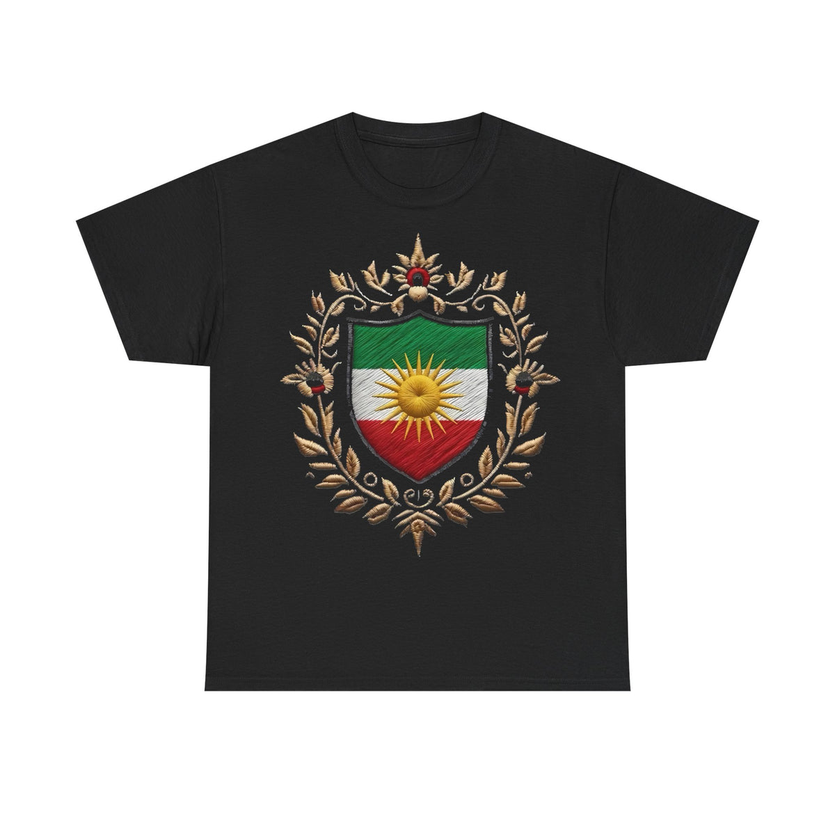 Kurdistan Edel Wappen Geschenkidee - Unisex T-Shirt
