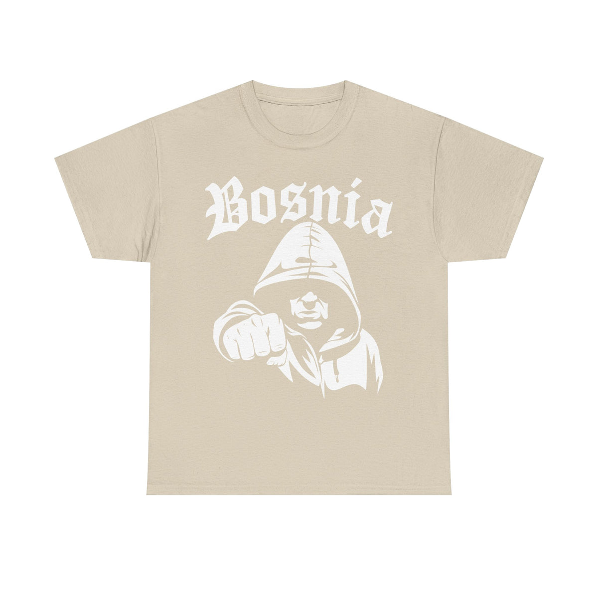Bosnia Hooligan escudo bandera orgullo patria fútbol idea de regalo para fans - Camiseta unisex