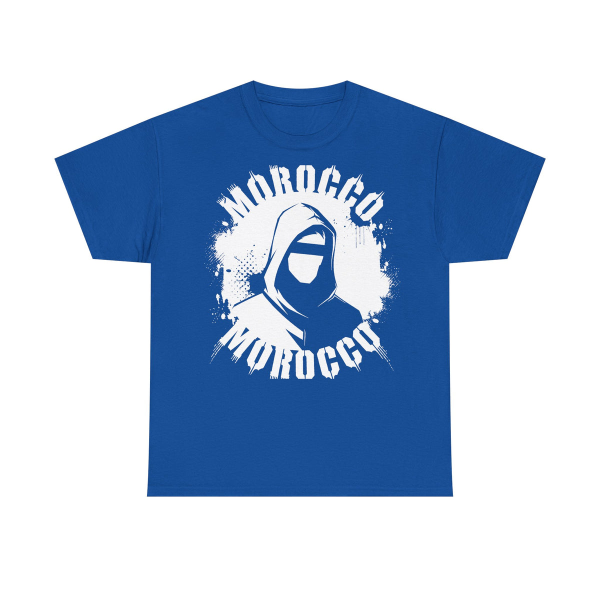 Escudo de hooligan de Marruecos Bandera de Marruecos Fútbol Aficionado Deporte Idea de regalo - Camiseta unisex