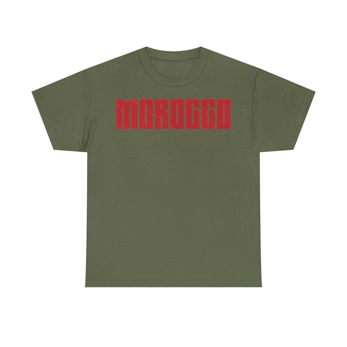 Marruecos Escudo Morocco Bandera Orgullo Fútbol Fan Deporte FIdea de regalo - Camiseta unisex