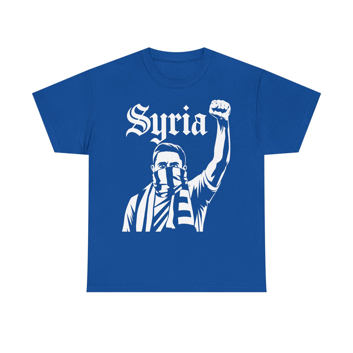 Syria Syrien Hooligan Wappen Flagge Heimat Sport Fußball Fan Geschenkidee - Unisex T-Shirt