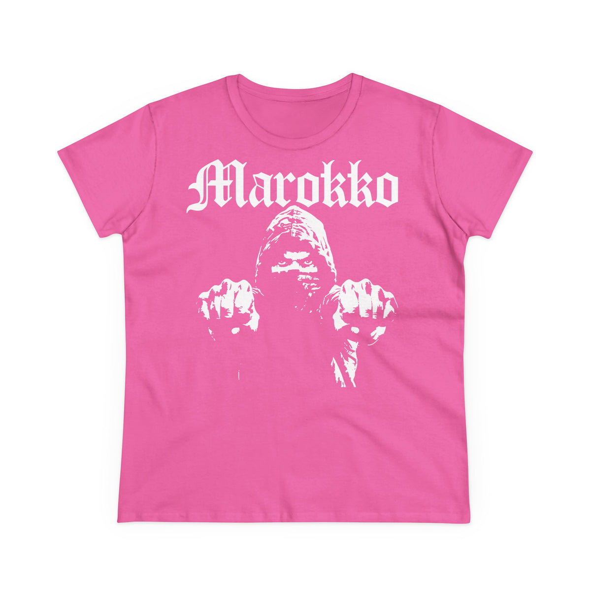 Escudo de Marruecos, bandera de Marruecos, orgullo, aficionada al fútbol y al deporte, idea de regalo - Camiseta para mujer