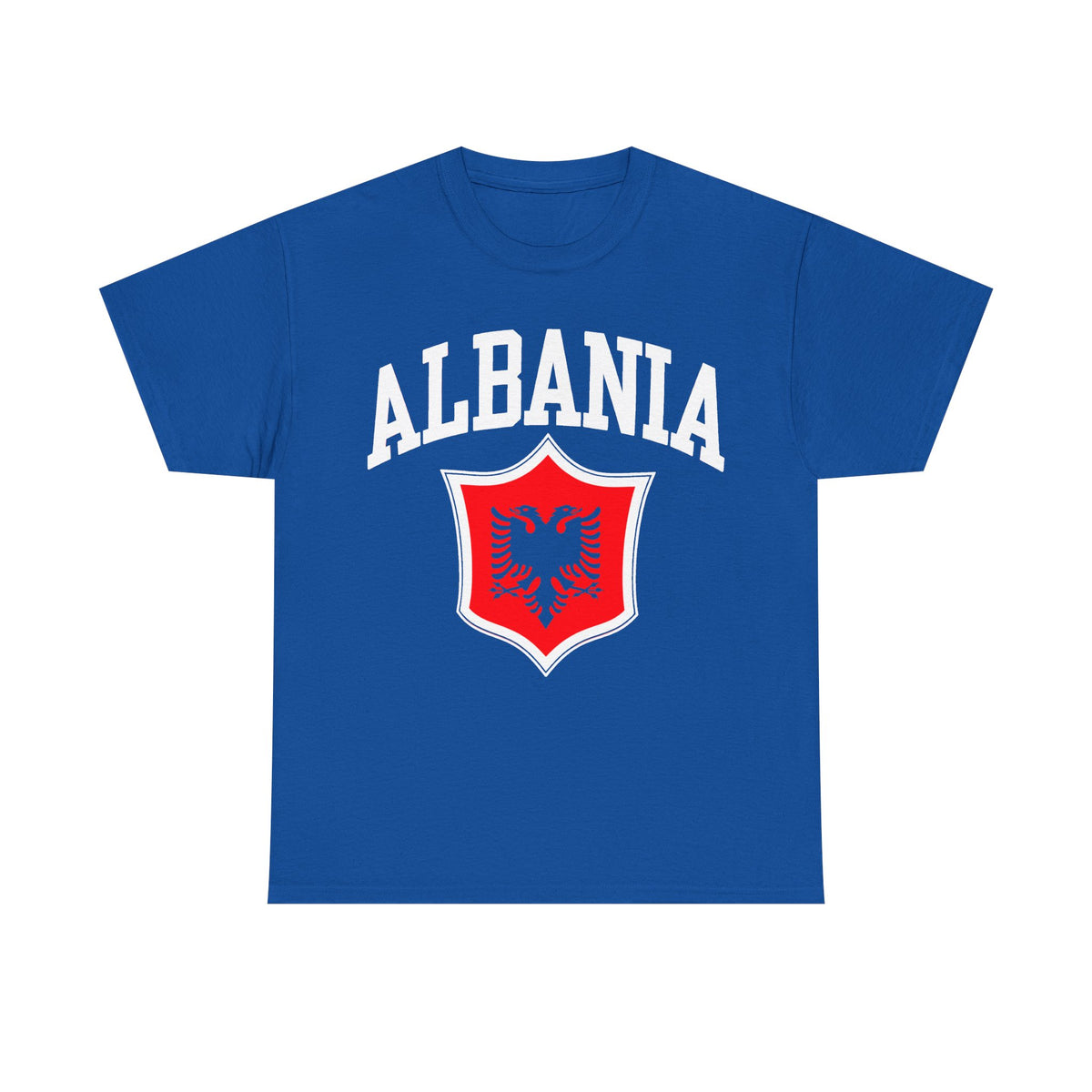 Albania Hooligan Wappen Shqiptar Flagge Adler Fußball Fan Sport - Unisex T Shirt